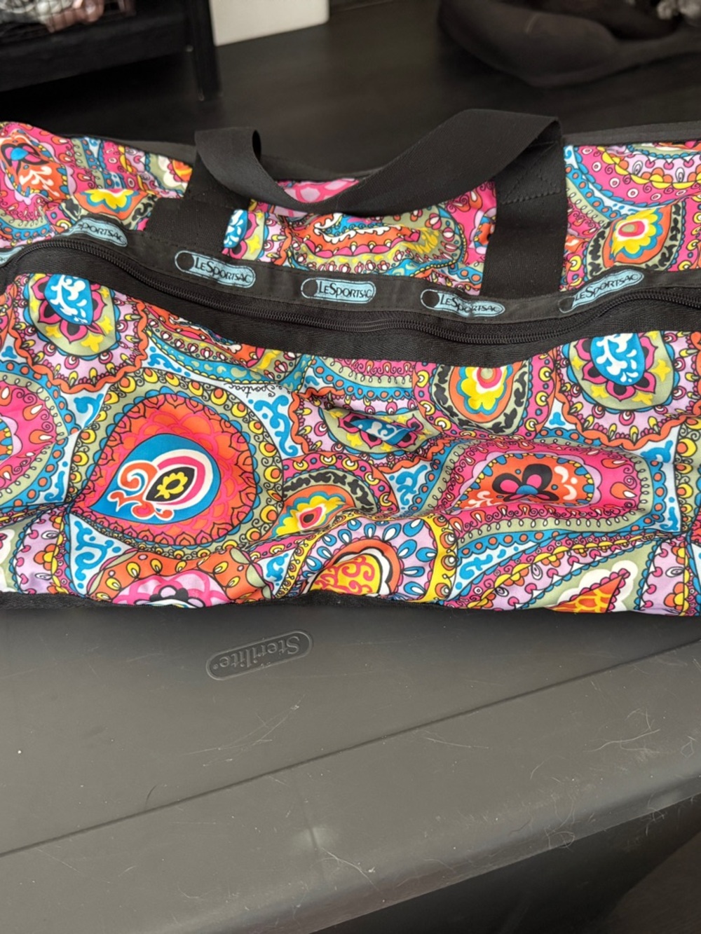 LeSportsac Paisley Multi-Color Travel Duffel